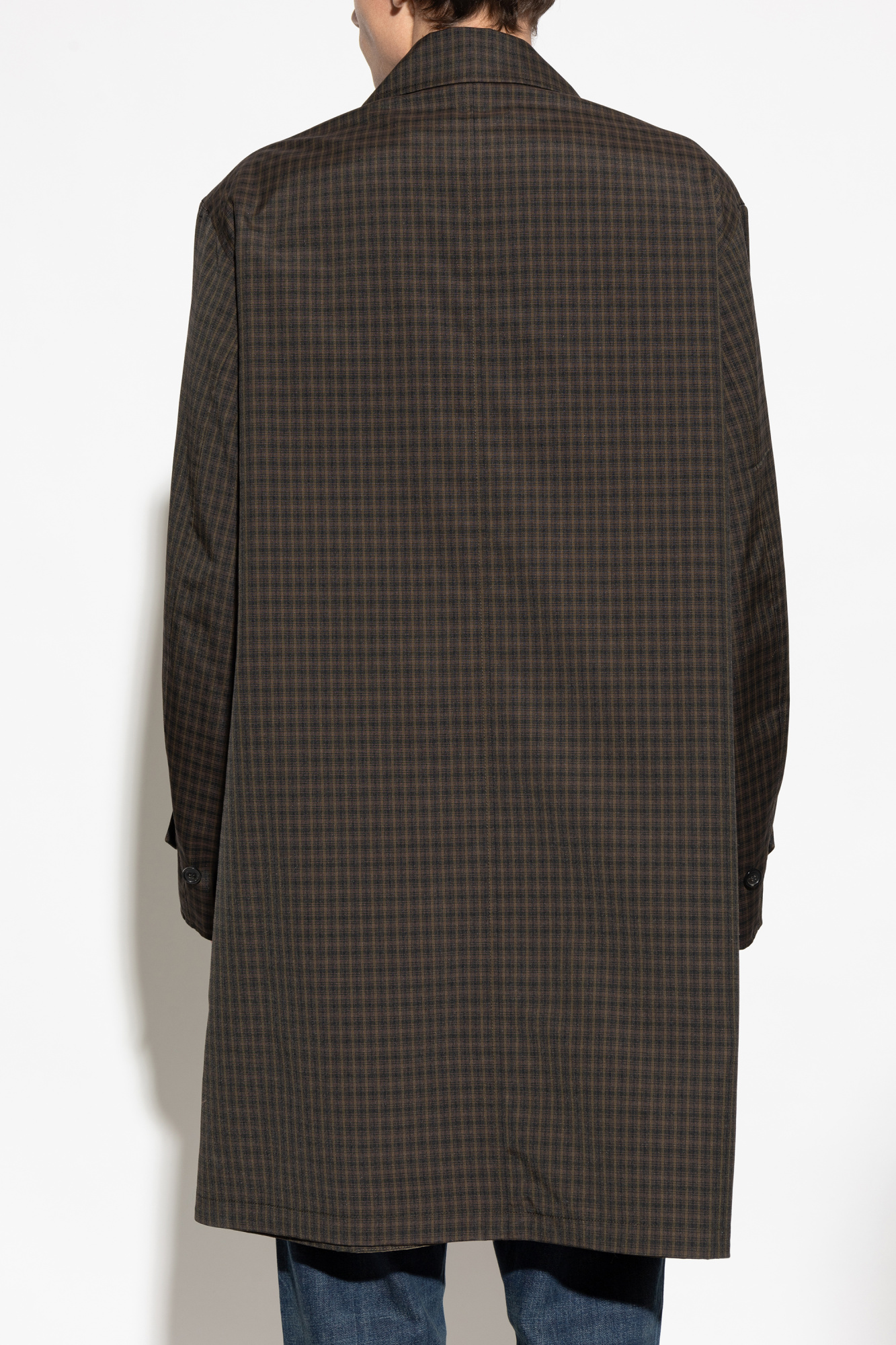 Maison Margiela Plaid pattern coat | Men's | Vitkac